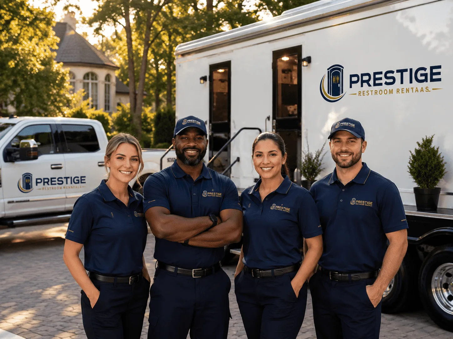 Trusted Luxury Portable Restrooms company in Marathon, IA